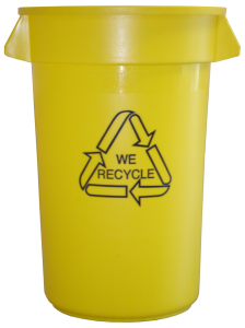 curbside-collection-empty-yellow-bin