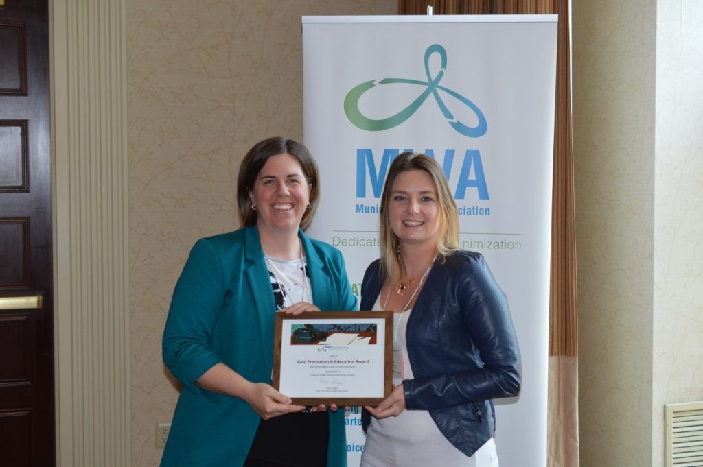 OVWRC receiving award from MWA