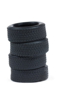 stack of 4 tires
