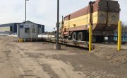 garbage truck drives onto scale at ottawa valley waste recovery centre