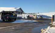 image of vehicles lined up at Gate 3